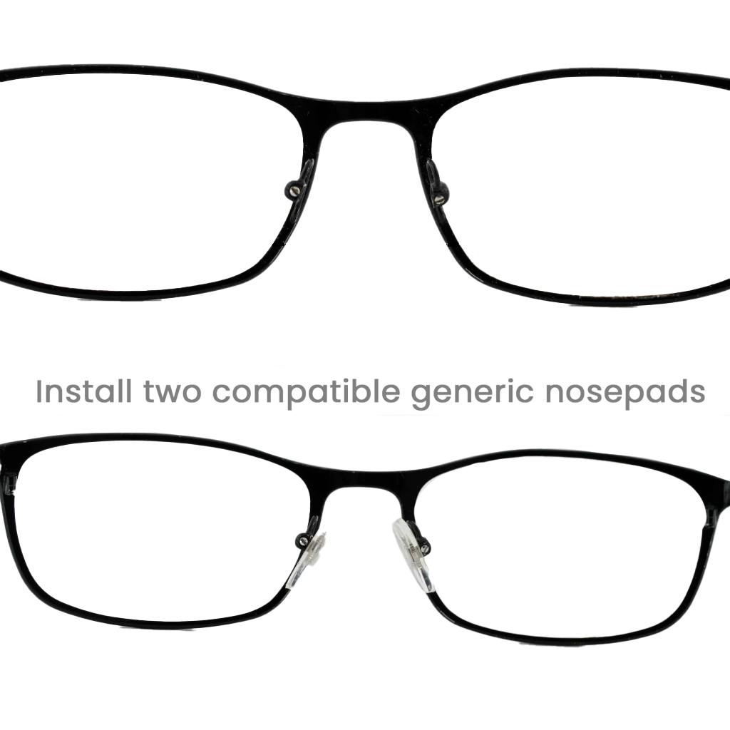 Install 2 generic nosepads 1200x1200 1 - Sunglasses Repair