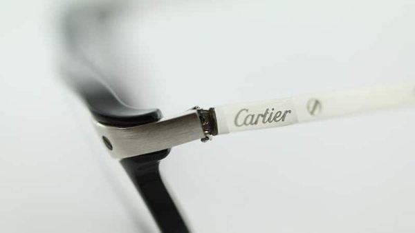 Cartier HR L Broken800 600x338 - Cartier Eyeglass Hinge Rebuild - Left