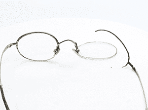 Vintage Eyeglass Frame right Lens Frame Repair