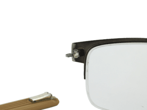 Half Metal Eyeglass Frame left Hinge Rebuild Repair