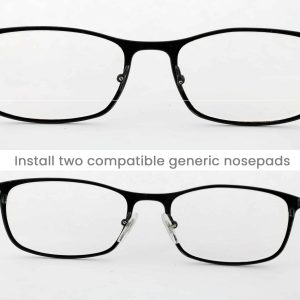 Install 2 generic nosepads 300x300 - Flex Factor Sunglasses Repair