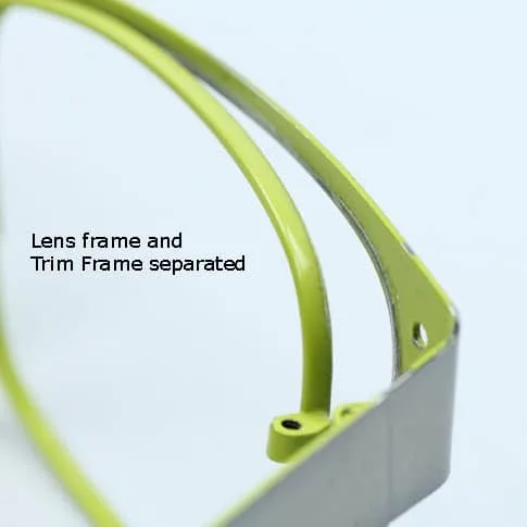 Lens Frame Trim Frame Separated