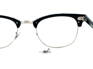 Ray Ban Metal Eyeglass Frame right Nosepad Arm reattached