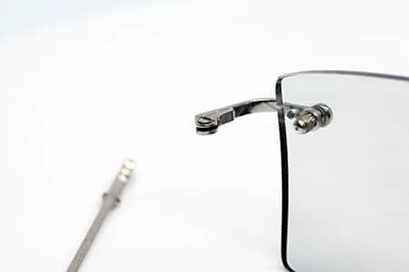 Rimless Hinge broken Left