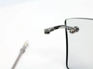 Eyeglass Hinge Rebuild-Convert - Rimless - Left