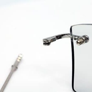 Eyeglass Hinge Rebuild-Convert - Rimless - Left