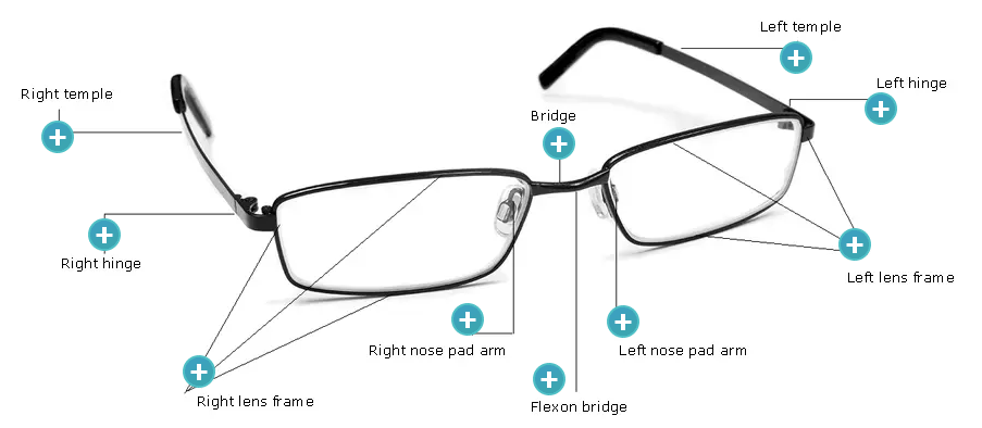 Titanium Eyeglass Repair 1 - Titanium Frames Repair