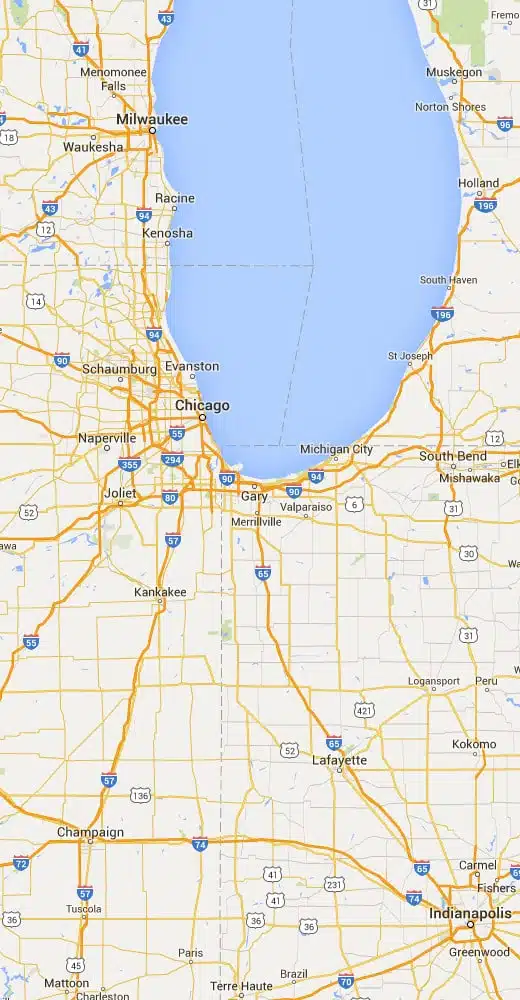 Map of Chicago