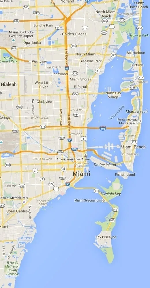 Miami Map