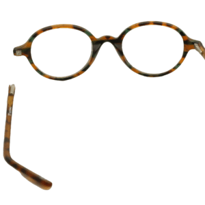 vintage repair left 2 300x300 - Vintage Eyeglass Hinge Rebuild - retrofit- left