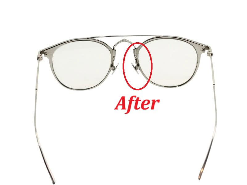 Cartier Right Nose Pad Arm After Weld