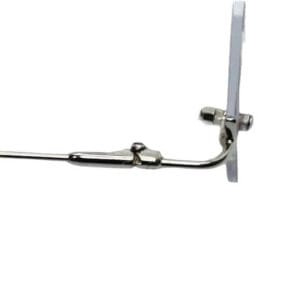 Metal Eyeglass Frame Barrel Hinge retrofit to regular Hinge - right