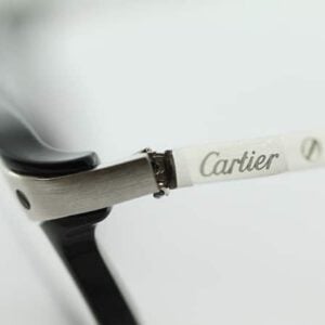 Broken Left Hinge Repair of Cartier Frame
