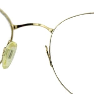 Cartier Eyeglass Frame- replace right nosepad arm- before