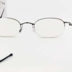 Half Metal Eyeglass Left Temple Weld