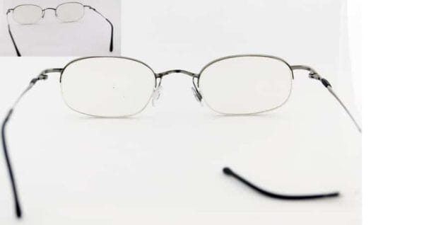 Ray Ban Right Temple Repair Half Metal