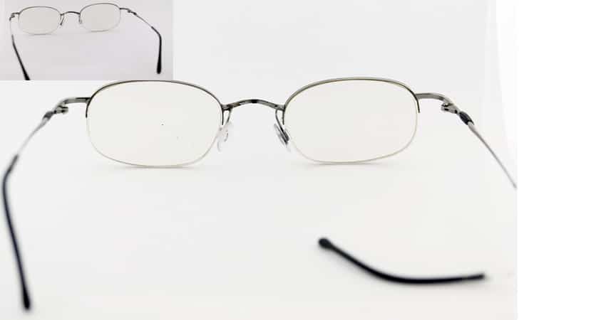 Ray Ban Right Temple Repair Half Metal