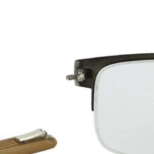 Half Metal Eyeglass Frame left Hinge Rebuild Repair