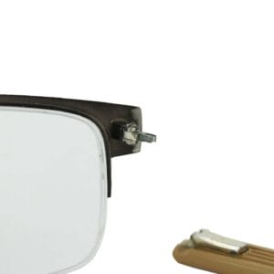 Half Metal Eyeglass Frame right Hinge Rebuild Repair