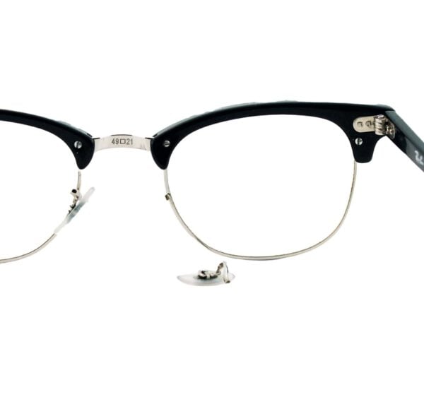 Ray Ban Metal Eyeglass Frame right Nosepad Arm reattached