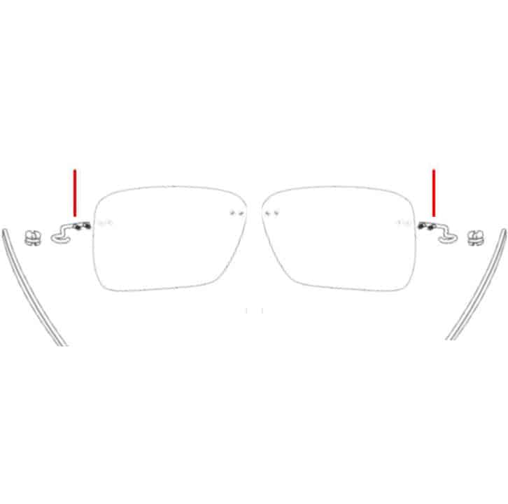 Silhouette Front Hinges Replacement