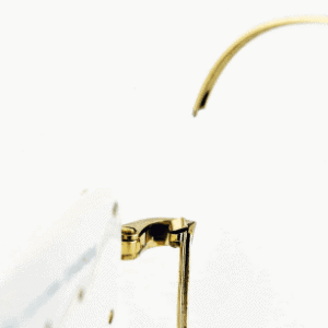 Cartier Eyeglasses Left Lens Frame Weld