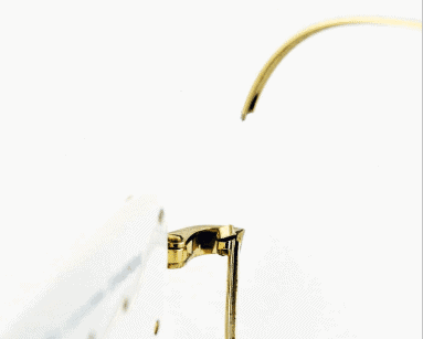 Cartier Eyeglasses Left Lens Frame Weld