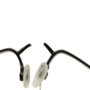 Flexon Eyeglass Frame Bridge Repair with Silver Tube