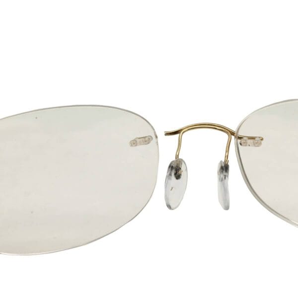 Silhouette Glasses let bridge broken