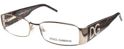 dolce and gabbana rimless glasses